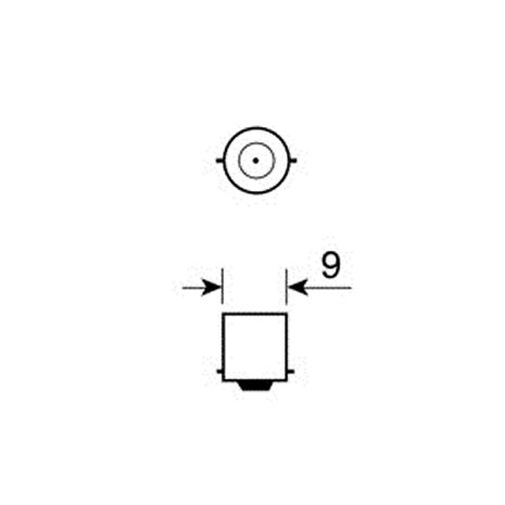 ΛΑΜΠΑΚΙΑ ΜΙΝΙΟΝ 12V T4W BA9s ΜΩΒ Auto Moto Tyres 
