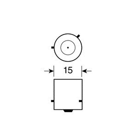 ΛΑΜΠΑ ΜΟΝΟΠΟΛΙΚΗ 36LED ΠΟΡΤΟΚΑΛΙ 12V PY21W Auto Moto Tyres 