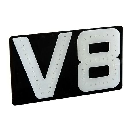 ΑΥΤΟΚΟΛΛΗΤΟ ΣΗΜΑ V8/24V, ΦΩΤΙΖΟΜΕΝΟ Auto Moto Tyres 