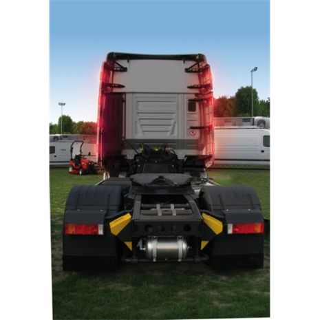 ΦΩΣ ΦΟΡΤΗΓΟΥ 6LED ΚΟΚΚΙΝΟ 24V 100mm Auto Moto Tyres 