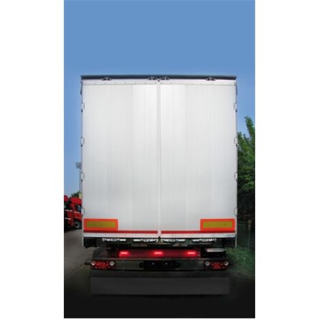 ΦΩΣ ΦΟΡΤΗΓΟΥ 6LED ΚΟΚΚΙΝΟ 24V 100mm Auto Moto Tyres 