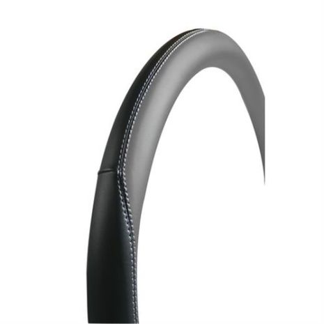 ΚΑΛΥΜΜΑ ΤΙΜΟΝΙΟΥ CLUB ΜΑΥΡΟ/ΓΚΡΙ ΧΡΩΜΑ 35/37cm ΑΟΣΜΟ ΟΙΚΟΛΟΓΙΚΟ/ ΜΗ ΤΟΞΙΚΟ/ ΑΝΑΚΥΚΛΩΣΙΜΟ ΥΛΙΚΟ Auto Moto Tyres 