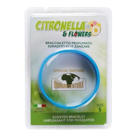 ΒΡΑΧΙΟΛΑΚΙ ΑΝΤΙΚΟΥΝΟΥΠΙΚΟ CITRONELLA ΚΑΙ FLOWERS (S) 5 cm (ΔΙΑΦΟΡΑ ΧΡΩΜΑΤΑ) - 1 ΤΕΜ. Auto Moto Tyres 