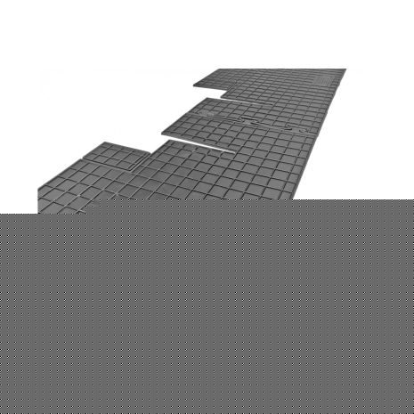 ΜΑΡΚΕ ΠΑΤΑΚΙΑ ΣΕ ΣΚΑΦΗ ΛΑΣΤΙΧΟ ΓΙΑ CITROEN BERLINGO 5ΘΕΣΙΟ 2018+ / OPEL COMBO E 5ΘΕΣΙΟ 2018+ / PEUGEOT RIFTER 5ΘΕΣΙΟ 2018+ ΣΕ ΜΑΥΡΟ ΧΡΩΜΑ ΜΕ ΣΤΡΟΓΓΥΛΑ ΚΟΥΜΠΩΜΑΤΑ CIK - 4 ΤΕΜ. Auto Moto Tyres 