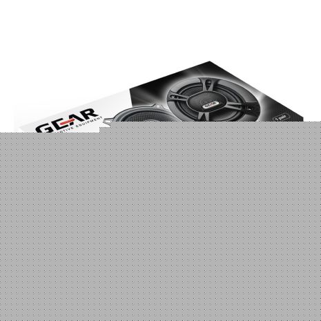 ΗΧΕΙΑ GEAR 2 ΔΡΟΜΩΝ 130mm - 250W - ΒΑΘΟΣ 44mm (ΟΜΟΑΞΟΝΙΚΑ ΣΤΡΟΓΓΥΛΑ) - 2 ΤΕΜ. Auto Moto Tyres 