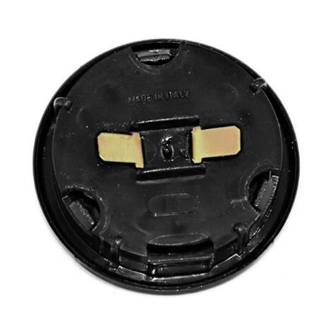 ΜΠΟΥΤΟΝ ΚΟΡΝΑΣ ΤΙΜΟΝΙΟΥ 2 ΕΠΑΦΩΝ STORICO LUISI 61,5 mm (ΓΚΡΙ ΣΚΟΥΡΟ) Auto Moto Tyres 