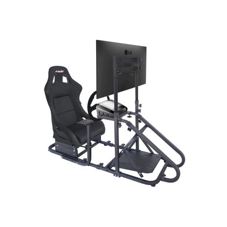 ΒΑΣΗ ΓΙΑ ΠΡΟΣΟΜΟΙΩΤΗ ΟΔΗΓΗΣΗΣ/ ΠΑΙΧΝΙΔΙΑ SIM STATION 6 ΜΑΥΡΗ ΓΙΑ BUCKET ΚΑΘΙΣΜΑ/ΤΙΜΟΝΙ/ΤΗΛΕΟΡΑΣΗ​​ SIMONI RACING - 1 TEM. Auto Moto Tyres 