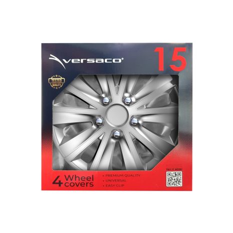 ΤΑΣΙΑ 15" RAPIDE SILVER - ΣΕΤ 4ΤΕΜ ΣΕ ΚΟΥΤΙ Auto Moto Tyres 