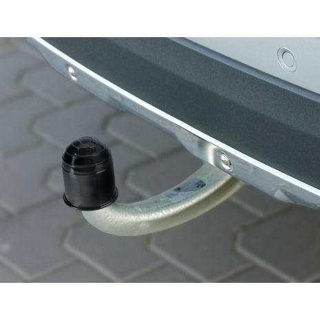 ΚΑΠΑΚΙ ΚΟΤΣΑΔΟΡΟΥ ΠΛΑΣΤΙΚΟ (ABS) 70x58mm ΑΔΙΑΒΡΟΧΟ ΜΑΥΡΟ ΓΥΑΛΙΣΤΕΡΟ LAMPA - 1 τεμ. Auto Moto Tyres 