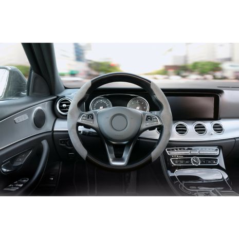 ΠΡΟΣΤΑΤΕΥΤΙΚΑ ΚΑΛΥΜΜΑΤΑ ΤΙΜΟΝΙΟΥ MICROFIBRA ΓΚΡΙ ΧΡΩΜΑ GRIPS LAMPA -  2 Τεμ. Auto Moto Tyres 