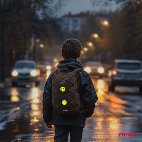 ΑΝΑΚΛΑΣΤΙΚΑ ΑΥΤΟΚΟΛΛΗΤΑ PVC ΧΑΜΟΓΕΛΑΣΤΕΣ ΦΑΤΣΕΣ/SMILES AMIO - 4 τεμ. Auto Moto Tyres 