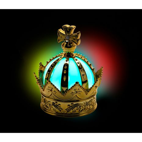 ΒΑΣΗ ΦΩΤΙΖΟΜΕΝΗ ΑΡΩΜΑΤΙΚΟΥ KING RGB LED ΜΕ ΚΑΛΩΔΙΟ ΦΟΡΤΙΣΗΣ USB 5V/140cm (ΜΟΝΟ ΓΙΑ L3523.8 ΓΙΑΣΕΜΙ) LAMPA  - 1 ΤΕΜ. Auto Moto Tyres 