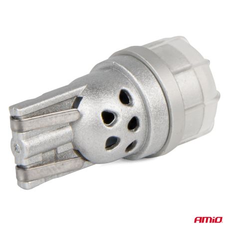 ΛΑΜΠΑΚΙΑ LED T10 W5W 12/24V 3x3020 SMD LED ΛΕΥΚΟ PURE LIGHT SERIES ΑΜΙΟ - 2 ΤΕΜ. Auto Moto Tyres 