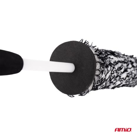 ΒΟΥΡΤΣΑ ΠΛΥΣΙΜΑΤΟΣ ΖΑΝΤΩΝ ΜΕ ΛΑΒΗ 44cm AMIO - 1 ΤΕΜ. Auto Moto Tyres 