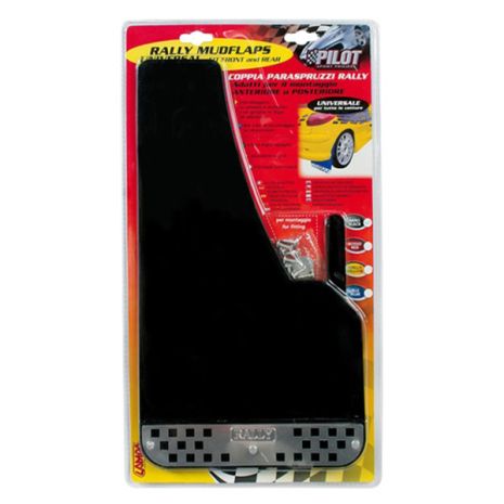 ΛΑΣΠΩΤΗΡΕΣ UNIVERSAL RALLY ΜΑΥΡΟΙ 23,5 X 42,5 cm - 2 ΤΕΜ. Auto Moto Tyres 