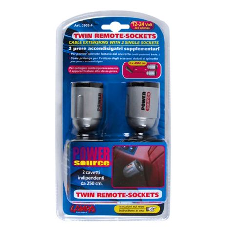 ΑΝΤΑΠΤΟΡΑΣ ΑΝΑΠΤΗΡΑ  ΔΙΠΛΟΣ 12/24V Auto Moto Tyres 