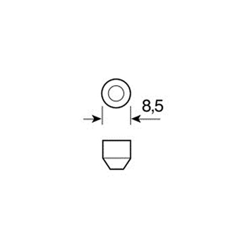 ΛΑΜΠΑΚΙ ΠΛΑΦΟΝΙΕΡΑΣ 6 LED 13x35mm Auto Moto Tyres 
