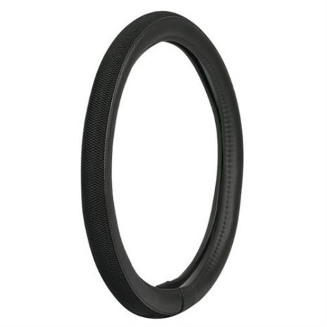 ΚΑΛΥΜΜΑ ΤΙΜΟΝΙΟΥ DUO-GRIP ΜΑΥΡΟ ΧΡΩΜΑ ΜΕ ΥΦΑΣΜΑΤΙΝΗ ΠΛΕΞΗ ΑΟΣΜΟ ΟΙΚΟΛΟΓΙΚΟ/ ΜΗ ΤΟΞΙΚΟ/ ΑΝΑΚΥΚΛΩΣΙΜΟ ΥΛΙΚΟ Auto Moto Tyres 