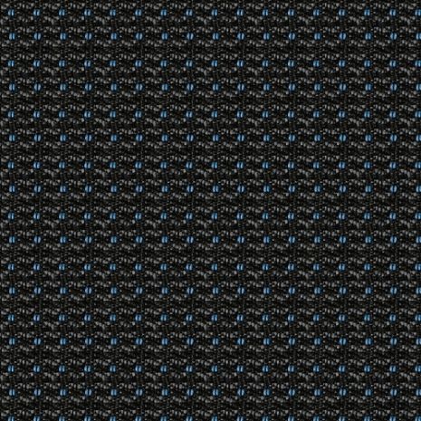 Καλύμματα Καθισμάτων Dots-2, με επανατυλικτήρα ζώνης - Μαύρο / Μπλε Auto Moto Tyres 