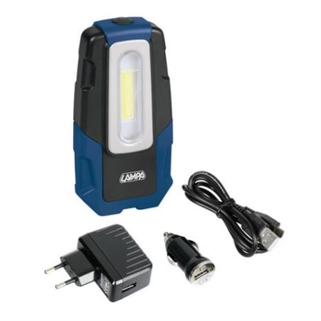 ΦΑΚΟΣ GL-2 12/24/230V/USB COB LED 150lm 2W 7.000K PRO-SERIES ΑΔΙΑΒΡΟΧΟΣ ΜΕ ΜΑΓΝΗΤΙΚΗ ΒΑΣΗ+ΓΑΝΤΖΟΣ Auto Moto Tyres 