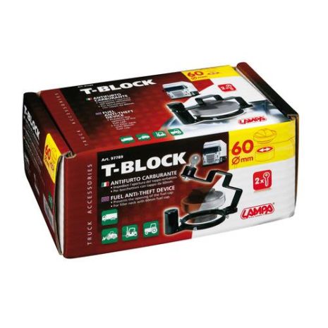 ΑΝΤΙΚΛΕΠΤΙΚΟ ΣΥΣΤΗΜΑ T-BLOCK ΤΑΠΑΣ ΡΕΖΕΡΒΟΥΑΡ ΦΟΡΤΗΓΟΥ 60mm Auto Moto Tyres 