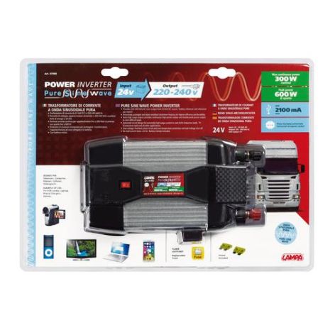 INVERTER PURE SINE WAVE 24-220-240V Auto Moto Tyres 