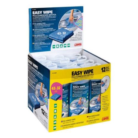 ΠΑΝΙ ΑΠΟΡΡΟΦΗΤΙΚΟ ΠΟΩΔΕΣ ΓΙΑ ΣΤΕΓΝΩΜΑ/ ΚΑΘΑΡΙΣΜΑ PVA ΥΛΙΚΟ (ΥΦΗ CHAMOIS) ΜΠΛΕ 66x43cm ΣΕ ΚΟΥΤΙ Auto Moto Tyres 