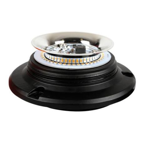 ΜΑΓΝΗΤΙΚΟΣ ΦΑΡΟΣ RL-7 12V/24V (ΠΟΡΤΟΚΑΛΙ - 45 LED - ΒΕΝΤΟΥΖΑ - ΦΙΣ ΚΑΙ ΣΠΙΡΑΛ 320 cm - 150 Χ 75mm) Auto Moto Tyres 