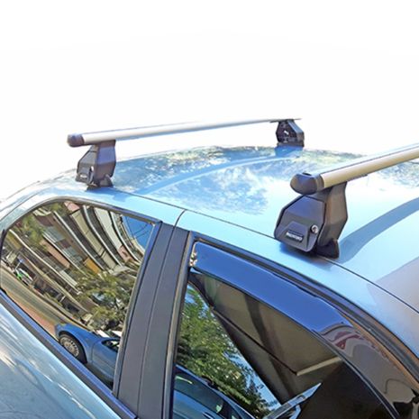 KIT ΜΕ ΜΠΑΡΕΣ ΟΡΟΦΗΣ ΓΙΑ ALFA ROMEO 156 SPORTWAGON 5D 2000-2005 ΑΛΟΥΜΙΝΙΟΥ TEMA MENABO (AL1-3360-FIX006G) - 2 ΤΕΜ. Auto Moto Tyres 