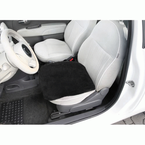 ΜΑΞΙΛΑΡΑΚΙ ΚΑΘΙΣΜΑΤΟΣ COMFORT MAX ΜΑΥΡΟ ΓΟΥΝΙΝΟ ΧΝΟΥΔΩΤΟ SHEEPSKIN (45 x 45 cm) Auto Moto Tyres 