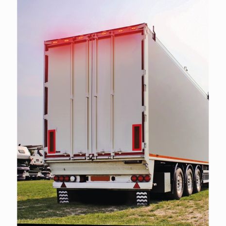 ΦΩΣ ΟΓΚΟΥ 4LED ΚΟΚΚΙΝΟ SMD 12/24V 124mm 1ΤΕΜ. Auto Moto Tyres 