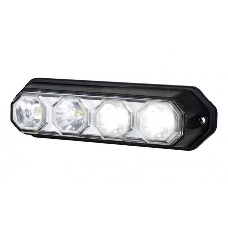 ΦΩΣ ΠΡΟΣΘΕΤΟ ΕΜΠΡΟΣ 2 ΛΕΙΤΟΥΡΓΙΩΝ (ΘΕΣΗΣ-ΦΛΑΣ) 12/24V HOR78A 4LED (2 ΛΕΥΚΑ + 2 ΠΟΡΤΟΚΑΛΙ) 121x32mm Auto Moto Tyres 