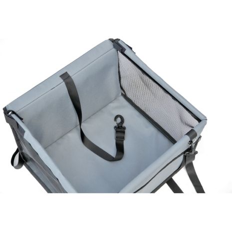 ΕΙΔΙΚΟ ΚΑΘΙΣΜΑ (ΚΟΥΤΙ) ΑΥΤΟΚΙΝΗΤΟΥ ΓΙΑ ΣΚΥΛΟ CAR PETS KENNEL (S) 40x32x25cm ΜΕ ΛΟΥΡΙ ΔΕΣΙΜΑΤΟΣ ΤΟΥ ΚΟΛΑΡΟΥ Auto Moto Tyres 