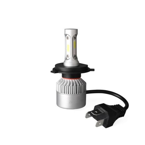 H4 LED SET C6 9-32V 6.500K 10.000lm 4 X 10W ΛΑΜΠΑ ΜΕ COB EPISTAR 1021 LED ΚΑΙ ΑΝΕΜΙΣΤΗΡΑΚΙ M-TECH - 2 ΤΕΜ. Auto Moto Tyres 