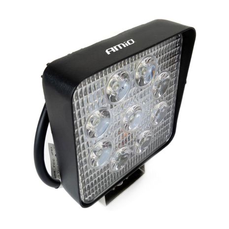 ΠΡΟΒΟΛΕΑΣ ΕΡΓΑΣΙΑΣ ΤΕΤΡΑΓΩΝΟΣ AWL03 FLAT 2200lm 9/60V - 27W - 6000K - 9 LED - 106x106x32mm AMiO - 1 ΤΕΜ. Auto Moto Tyres 