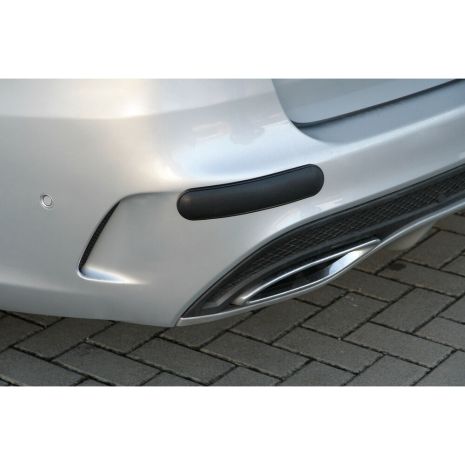 ΠΡΟΣΤΑΤΕΥΤΙΚΑ ΠΡΟΦΥΛΑΚΤΗΡΑ BUMPER PROTECTOR ΜΑΥΡΑ 250x52mm ΜΕ ΑΥΤΟΚΟΛΛΗΤΗ ΤΑΙΝΙΑ 3M 2 ΤΕΜ. Auto Moto Tyres 