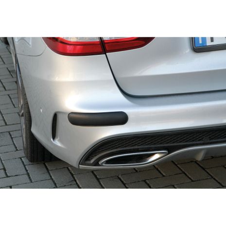 ΠΡΟΣΤΑΤΕΥΤΙΚΑ ΠΡΟΦΥΛΑΚΤΗΡΑ BUMPER PROTECTOR ΜΑΥΡΑ 250x52mm ΜΕ ΑΥΤΟΚΟΛΛΗΤΗ ΤΑΙΝΙΑ 3M 2 ΤΕΜ. Auto Moto Tyres 