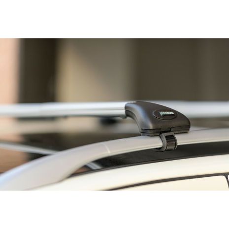 ΠΤΥΣΣΟΜΕΝΕΣ ΜΠΑΡΕΣ ΟΡΟΦΗΣ ΑΛΟΥΜΙΝΙΟΥ ARIETE RAISED 81,5-119,5 cm ΣΕ ΑΣΗΜΙ ΧΡΩΜΑ ΓΙΑ RAISED RAILS 5,5 cm max MENABO - 2 ΤΕΜ. Auto Moto Tyres 