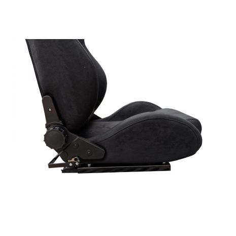 ΚΑΘΙΣΜΑ CHARLES ΑΝΑΚΛΙΝΟΜΕΝΟ ΜΑΥΡΟ ΒΕΛΟΥΔΟ (ΜΕ ΣΙΔΗΡΟΔΡΟΜΟ) Auto Moto Tyres 