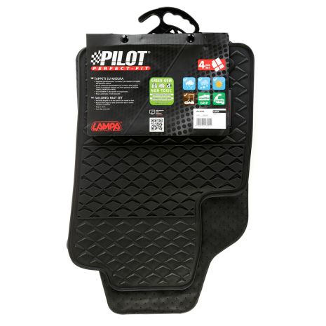 ΜΑΡΚΕ ΠΑΤΑΚΙΑ ΣΕ ΣΚΑΦΗ ΛΑΣΤΙΧΟ ΓΙΑ LANCIA YPSILON 06/2011+ PILOT ECO GOMMA STYLE A (ΜΕ ΚΟΥΜΠΩΜΑΤΑ) LAMPA - 4 ΤΕΜ. Auto Moto Tyres 