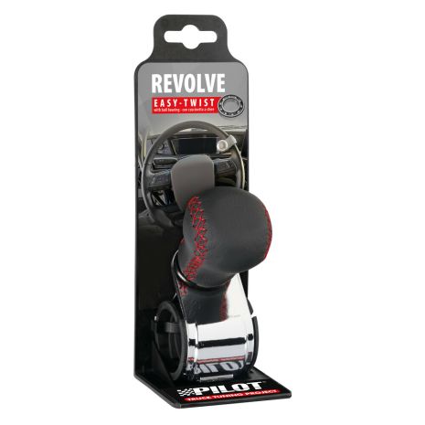 ΤΕΜΠΕΛΗΣ ΤΙΜΟΝΙΟΥ ΔΕΡΜΑΤΙΝΟΣ ΜΑΥΡΟΣ ΜΕ ΚΟΚΚΙΝΗ ΡΑΦΗ ΚΑΙ ΧΡΩΜΙΩΜΕΝΟ ΒΡΑΧΙΟΝΑ 20-40mm REVOLVE LAMPA - 1ΤΕΜ Auto Moto Tyres 