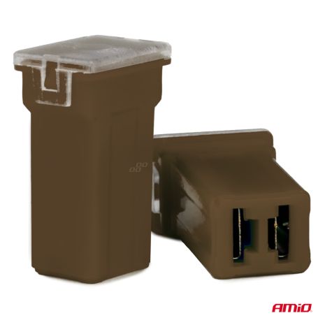 ΑΣΦΑΛΕΙΕΣ JapVal PAL ΜΙΝΙ 17mm ΘΗΛΥΚΕΣ 70A ΣΕ ΚΑΦΕ ΧΡΩΜΑ AMIO - 2 Τεμ. Auto Moto Tyres 