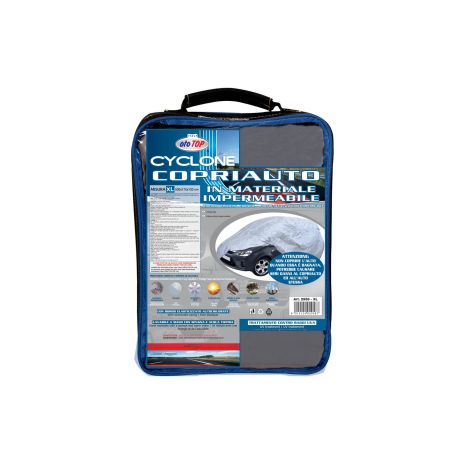 ΚΟΥΚΟΥΛΑ ΑΥΤΟΚΙΝΗΤΟΥ CYCLONE X-LARGE 530x175x120 OTOTOP - 1 τεμ. Auto Moto Tyres 