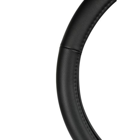 ΚΑΛΥΜΜΑ ΤΙΜΟΝΙΟΥ 30-34CM ΔΕΡΜΑ SKEENTEX ΜΑΥΡΟ CLASSIC PREMIUM GRAN PREE LAMPA - 1 ΤΕΜ. Auto Moto Tyres 