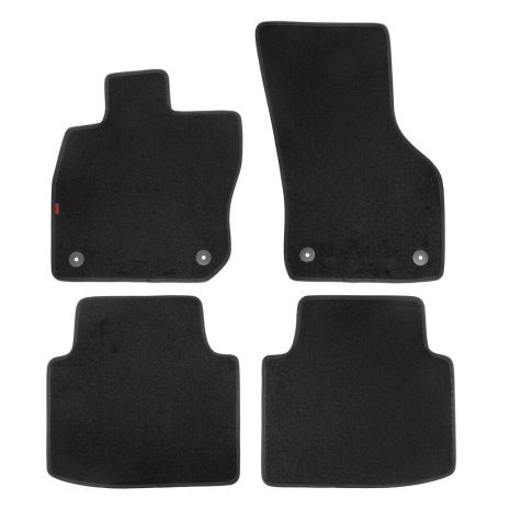 ΠΑΤΑΚΙΑ ΜΟΚΕΤΑ ΓΙΑ VOLKSWAGEN PASSAT VARIANT 12/2023+ ΣΕ ΜΑΥΡΟ ΧΡΩΜΑ ME ΚΟΥΜΠΩΜΑΤΑ LAMPA - 4 ΤΕΜ Auto Moto Tyres 