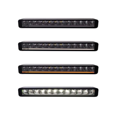 ΠΡΟΒΟΛΕΑΣ DRIVING LIGHT BLACK SERIES 12x5W LED 12-48V 60W 5.700K 5.040lm 2 ΧΡΗΣΕΩΝ 367x54x58mm - 1 ΤΕΜ. Auto Moto Tyres 