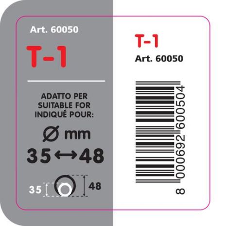 ΑΚΡΟ ΕΞΑΤΜΙΣΗΣ Τ-1 35-48mm - ΟΒΑΛ Auto Moto Tyres 