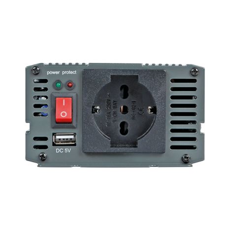 POWER INVERTER 300 ΜΕΤΑΤΡΟΠΕΑΣ 12V > 220V MAX POWER 300W - PEAK POWER 600W Auto Moto Tyres 