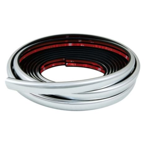 ΑΥΤΟΚΟΛΛΗΤΟ TRIM ΜΕ ΓΩΝΙΑ ΓΙΑ ΠΟΡΤΕΣ, ΠΡΟΦΥΛΑΚΤΗΡΕΣ, ΦΤΕΡΑ   ΠΑΧΟΣ 15mm ΜΗΚΟΣ ΚΟΥΛΟΥΡΑΣ 50m Auto Moto Tyres 