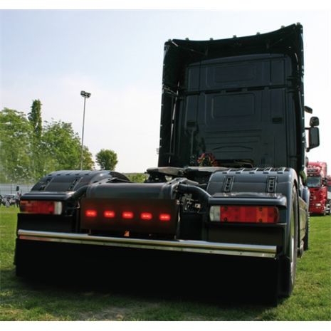 ΦΩΣ ΦΟΡΤΗΓΟΥ 4LED ΚΟΚΚΙΝΟ 24V 103mm Auto Moto Tyres 